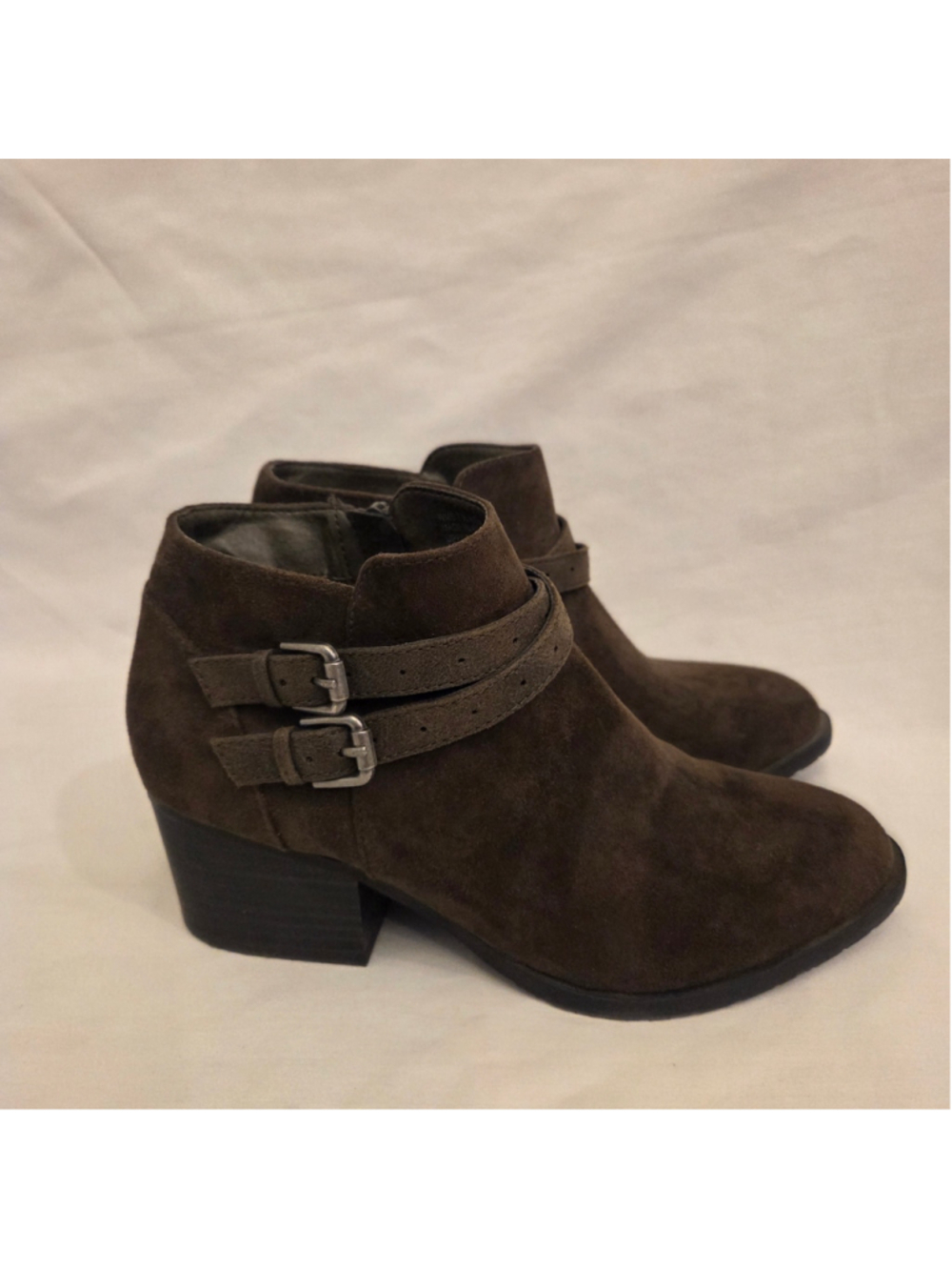 Sonoma dark green faux suede ankle boots